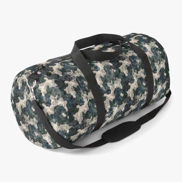 Item preview, Distressed Cool Tones Grunge Camouflage Pattern designed and sold by NTGUILTY.