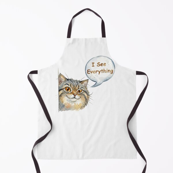 Item preview, I See Everything - Sly Watercolor Pallas Cat designed and sold by PawtopiaArt.