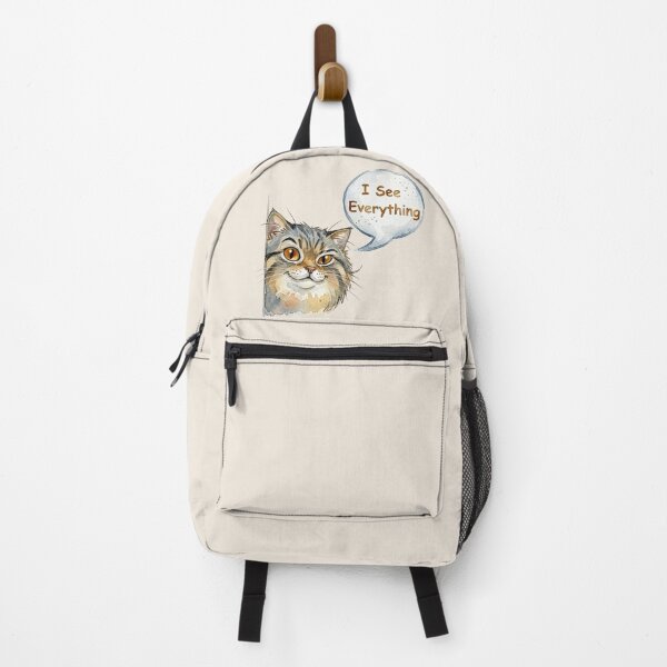 Item preview, I See Everything - Sly Watercolor Pallas Cat designed and sold by PawtopiaArt.