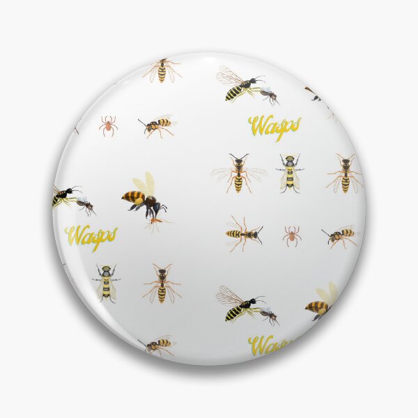 Item preview, vintage, hunting wasps, funny wasp designed and sold by amazouz1.