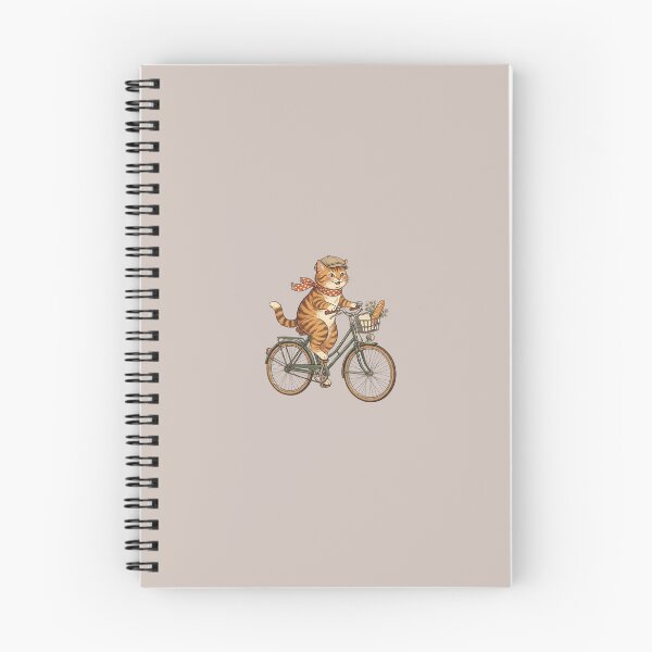 Item preview, Tabby Cat on a Vintage Bicycle designed and sold by FootprintofLove.