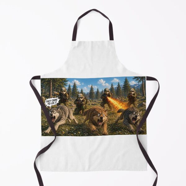 Item preview, Sheep fighting back against the wolves designed and sold by VECINDARIO MULTIVERSO.