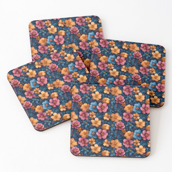 Item preview, Moody Vibrant Floral Seamless Pattern designed and sold by NTGUILTY.