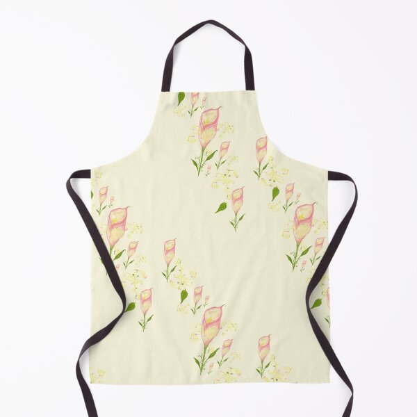 Item preview, Pink Calla Lily Stream – Vintage Gold Filigree Pattern designed and sold by Arabesque.fromSadia.
