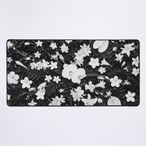 Item preview, Monochrome Botanical Garden Floral Pattern designed and sold by Owcomm.