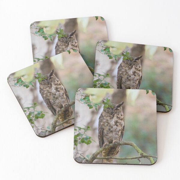Item preview, Great Horned Owl designed and sold by EnglandEcology.