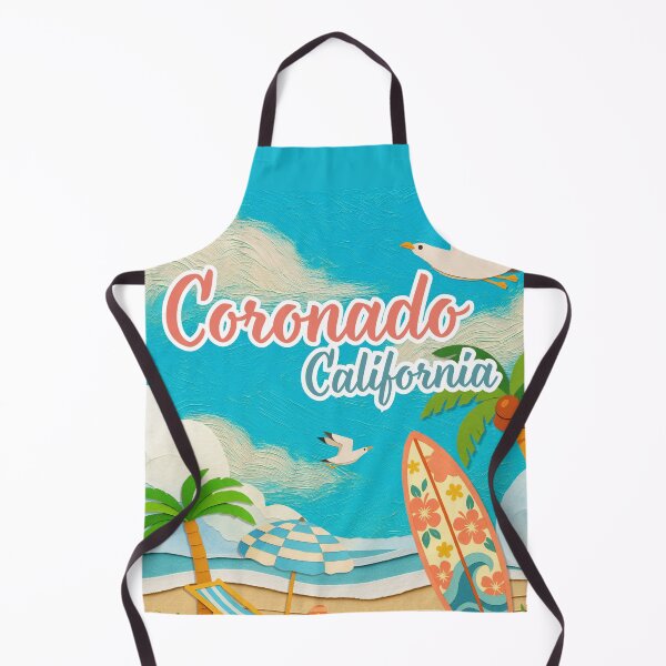 Item preview, Coronado California Paper Craft Beach Art | Vacation Souvenir Design designed and sold by DonnaRaine.