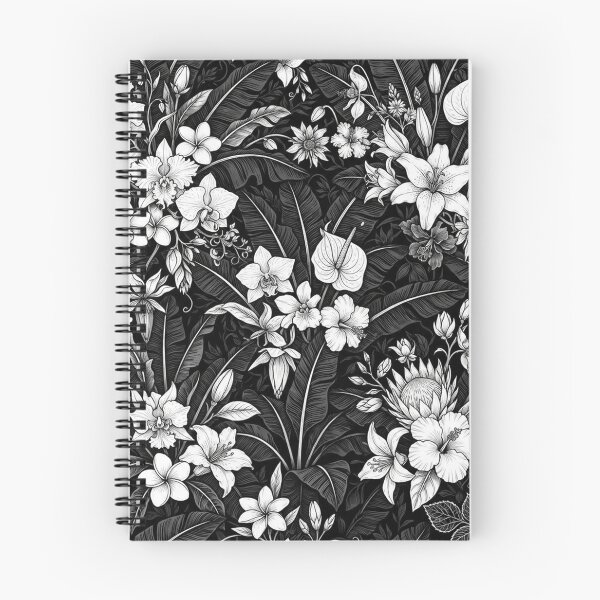Item preview, Dark Botanical Floral Pattern Elegance designed and sold by Owcomm.