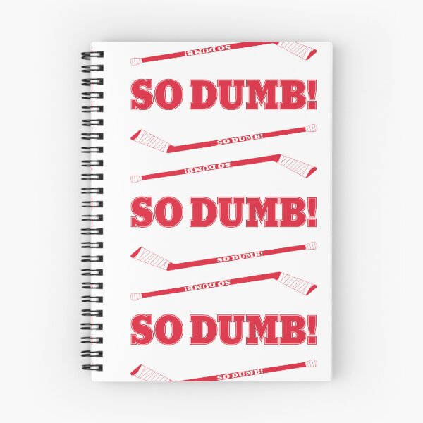 Item preview, SO DUMB! with sticks. In Detroit Red color. designed and sold by Hattrixz.