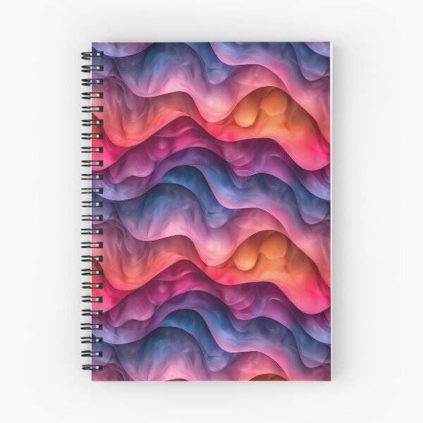 Item preview, Vibrant Fluid Wavy Gradient Abstract Pattern designed and sold by NTGUILTY.