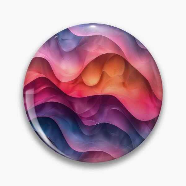 Item preview, Vibrant Fluid Wavy Gradient Abstract Pattern designed and sold by NTGUILTY.