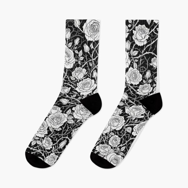 Item preview, Dark Gothic Rose Garden Floral Pattern designed and sold by Owcomm.