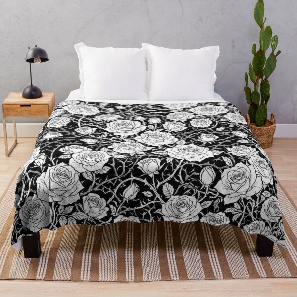 Item preview, Dark Gothic Rose Garden Floral Pattern designed and sold by Owcomm.