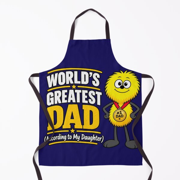 Item preview, World's Greatest Dad, According to My Daughter designed and sold by TheThinglings.