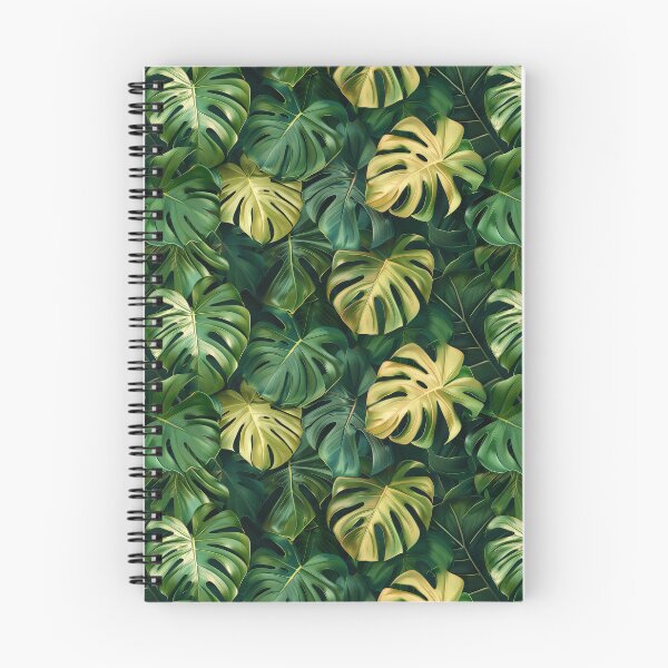 Item preview, Tropical Green Monstera Leaves Pattern designed and sold by NTGUILTY.