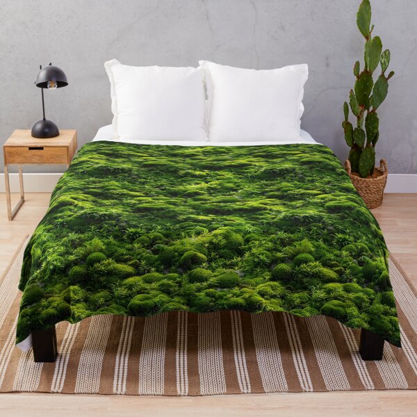 Item preview, Lush Green Woodland Moss Seamless Pattern designed and sold by NTGUILTY.