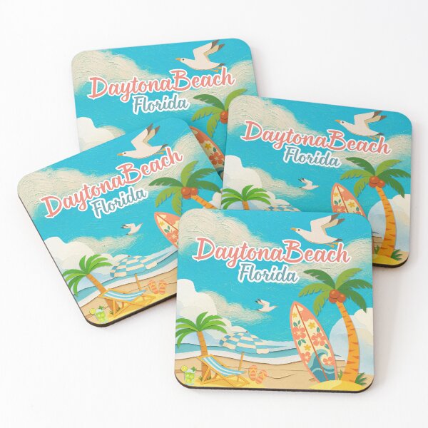 Item preview, Daytona Beach Florida Paper Craft Beach Art | Vacation Souvenir Design designed and sold by DonnaRaine.
