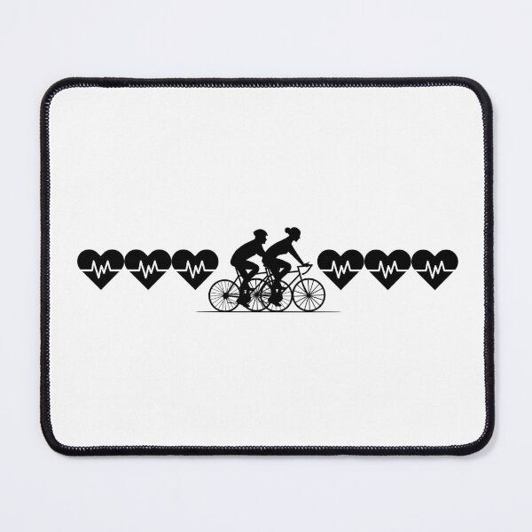 Item preview, Cycling Tandem Love - Cycling Couple Gift designed and sold by Rogi74.