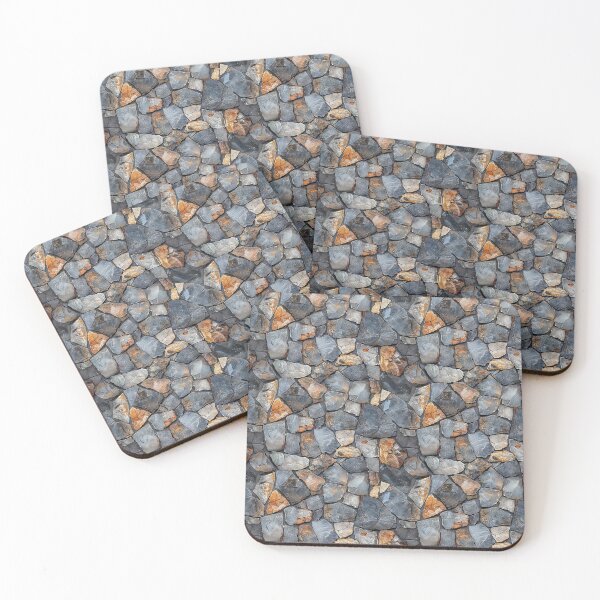 Item preview, Rustic Cracked Stone Masonry Seamless Pattern designed and sold by NTGUILTY.