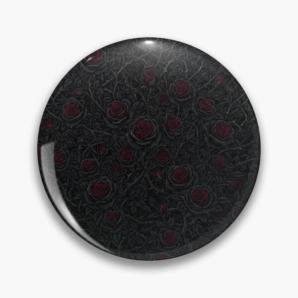 Item preview, Dark Red Rose Garden Pattern designed and sold by Owcomm.
