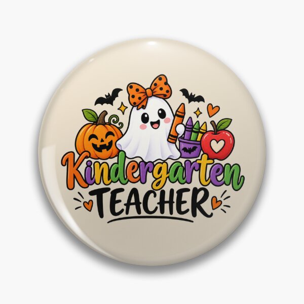 Item preview, Kindergarten Teacher Halloween Gift Cute Ghost Classroom Style designed and sold by Corvoria.