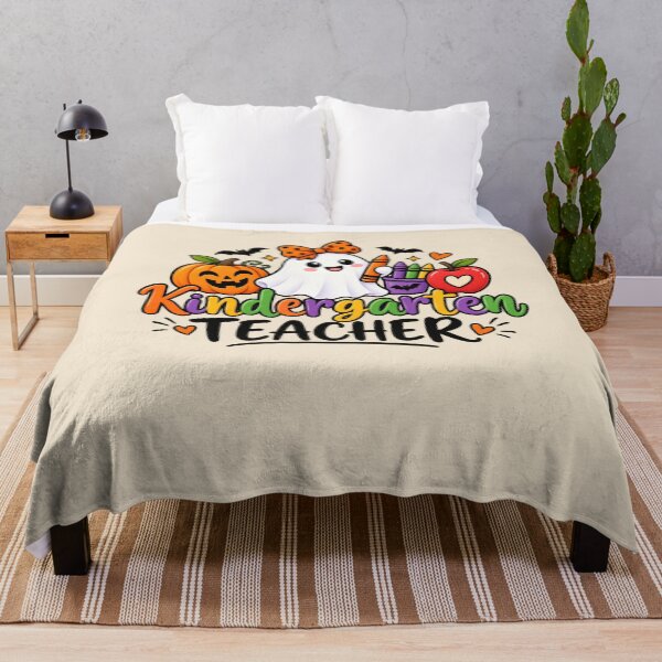 Item preview, Kindergarten Teacher Halloween Gift Cute Ghost Classroom Style designed and sold by Corvoria.