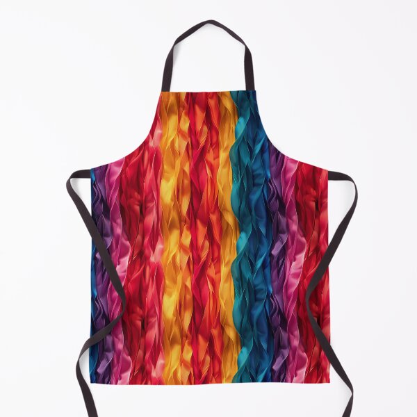 Item preview, Vibrant Wavy Rainbow Ribbon Abstract Pattern designed and sold by NTGUILTY.