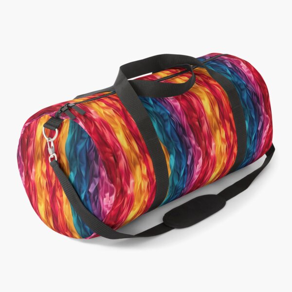 Item preview, Vibrant Wavy Rainbow Ribbon Abstract Pattern designed and sold by NTGUILTY.