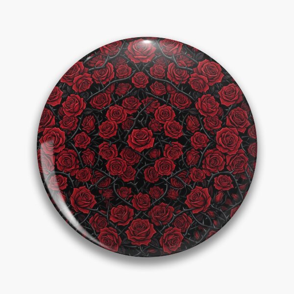 Item preview, Dark Red Roses With Black Thorns designed and sold by Owcomm.