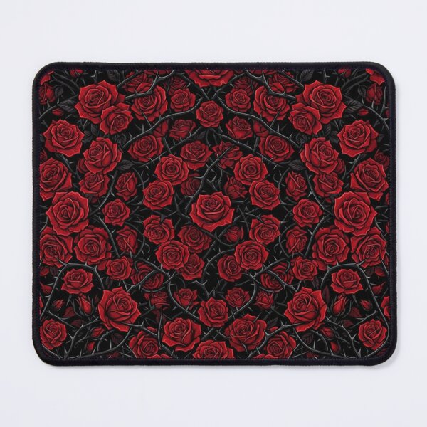 Item preview, Dark Red Roses With Black Thorns designed and sold by Owcomm.