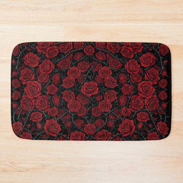 Item preview, Dark Red Roses With Black Thorns designed and sold by Owcomm.