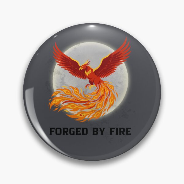 Item preview, Forged by Fire Phoenix Rising Design designed and sold by AhmadAnnaPrints.