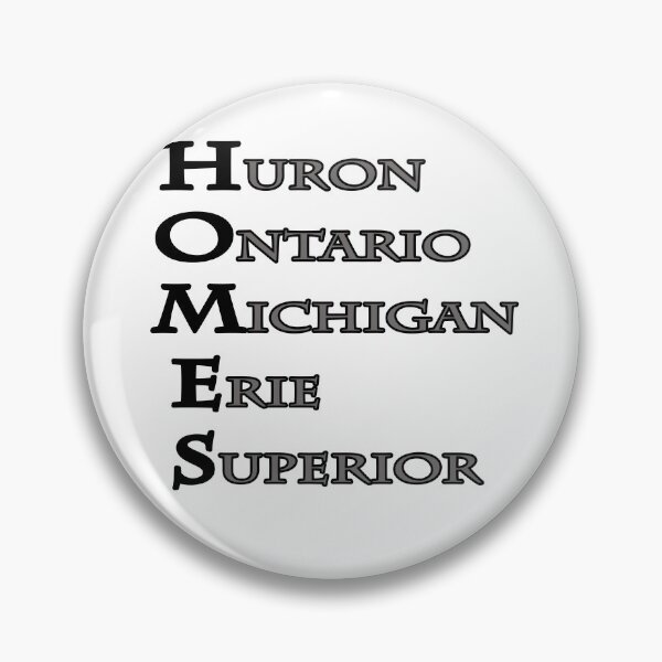 Item preview, Great Lakes HOMES dark text designed and sold by Karen Simon.