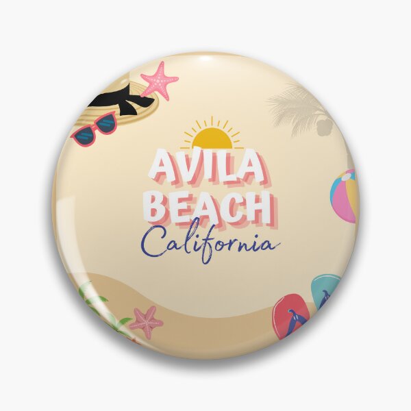 Item preview, Avila Beach California Sun & Sand Beach Art | Vacation Souvenir Design designed and sold by DonnaRaine.