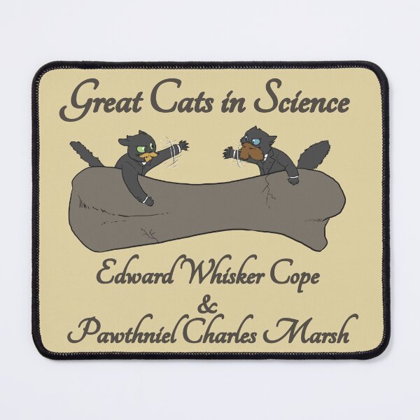 Item preview, Great Cats in Science - Cope and Marsh designed and sold by T.K. Arispe.