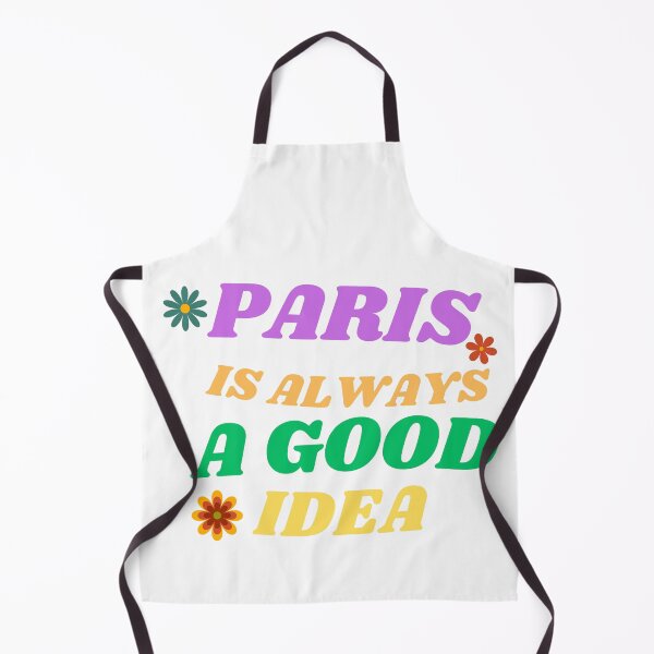 Item preview, Paris is always a good idea retro vintage wavy quotes  designed and sold by Jazzytouch.