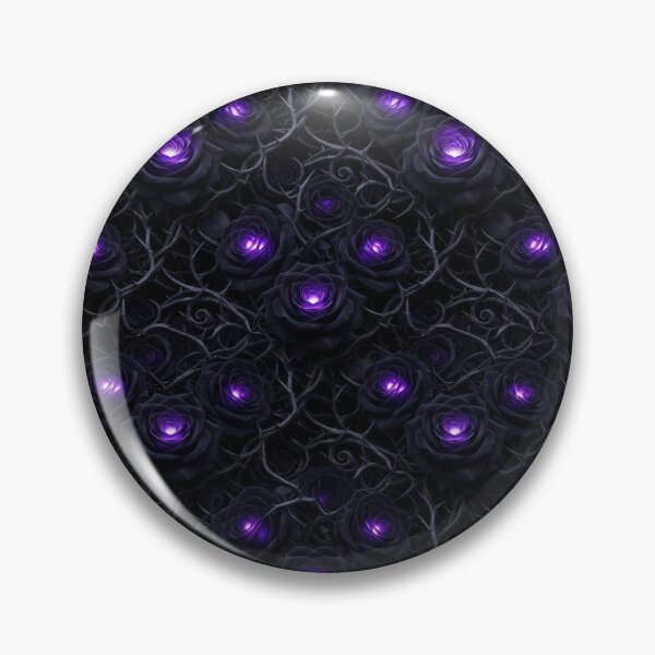 Item preview, Dark Purple Glowing Roses and Thorns designed and sold by Owcomm.