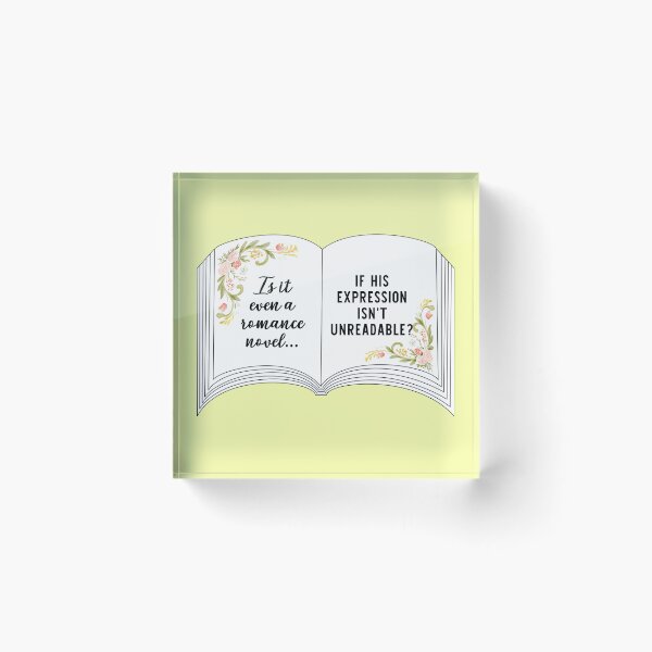 Item preview, Romance Cliches - Unreadable Expression designed and sold by MerryMakewell.
