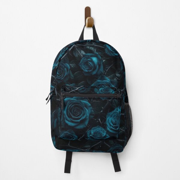 Item preview, Dark Teal Roses and Thorns Pattern designed and sold by Owcomm.