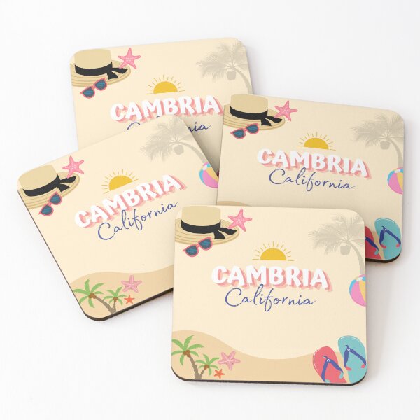 Item preview, Cambria California Sun & Sand Beach Art | Vacation Souvenir Design designed and sold by DonnaRaine.