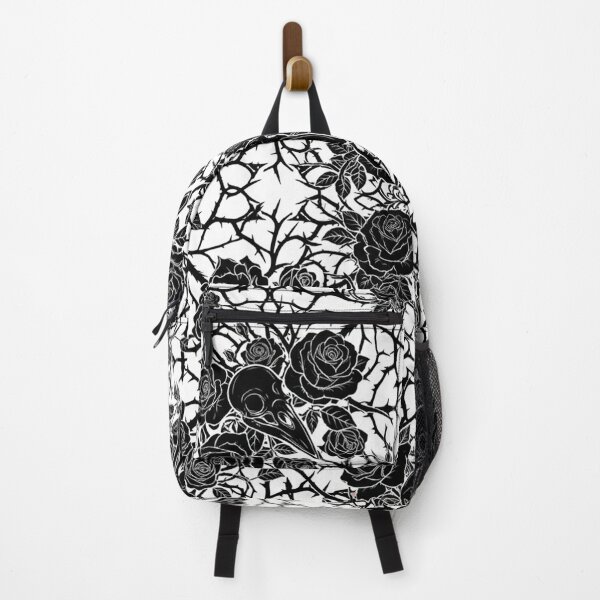 Item preview, Dark Gothic Roses and Skulls Pattern designed and sold by Owcomm.