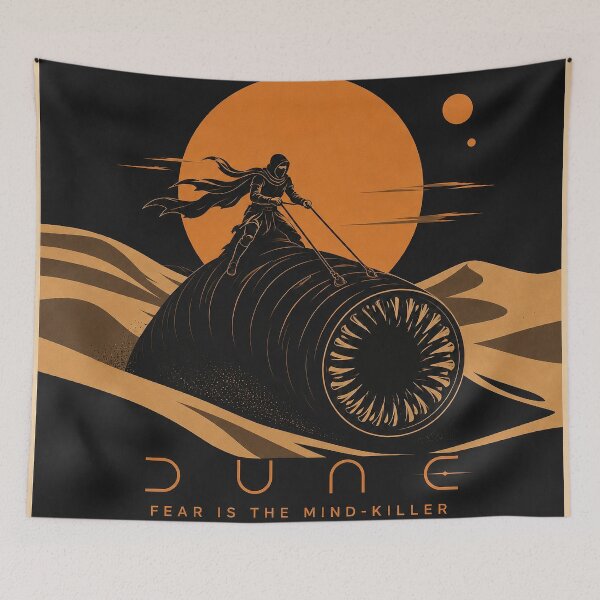Item preview, Dune: El miedo es el asesino de la mente designed and sold by Olena Du.