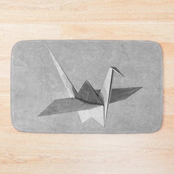 Item preview, Folded Paper Crane Origami Bird Sculpture designed and sold by Ghoul Enterprises.