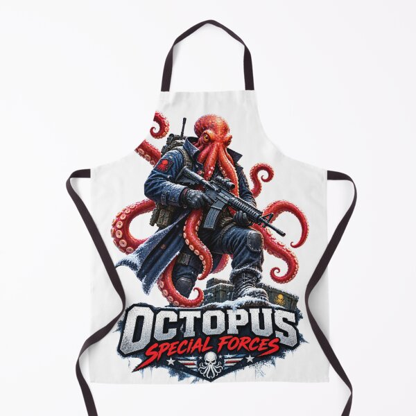 Item preview, Octopus Special Forces designed and sold by timiparkerart.