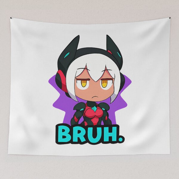 Item preview, Cyborg Zentreya Mario Party Style Sticker Bruh. designed and sold by EdieSeal.