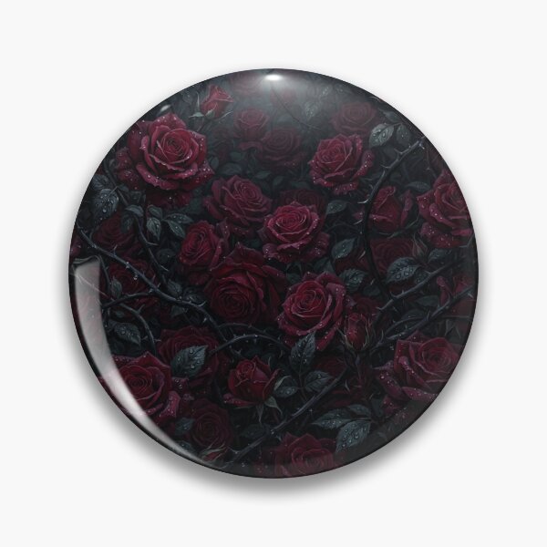 Item preview, Dark Gothic Roses Thorns Pattern designed and sold by Owcomm.