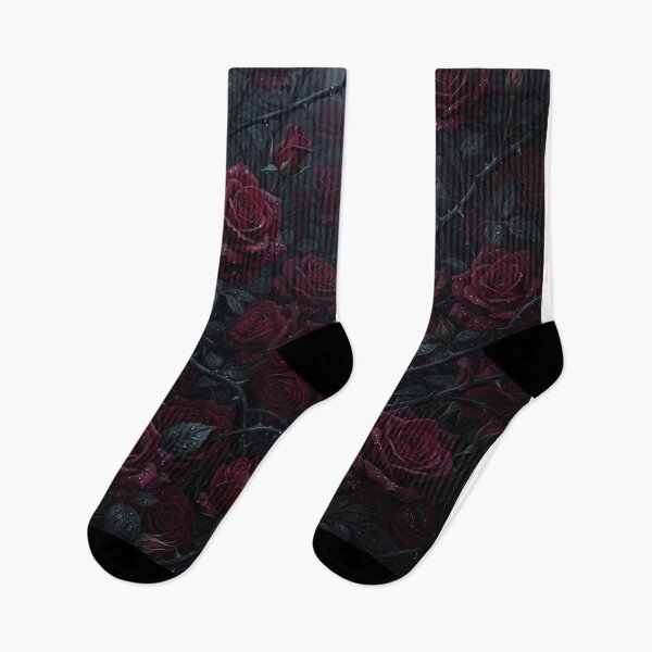Item preview, Dark Gothic Roses Thorns Pattern designed and sold by Owcomm.