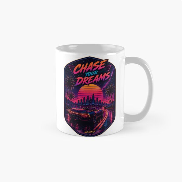 Item preview, Chase Your Dreams – Neon Roadster Journey designed and sold by WakeUpByLP.