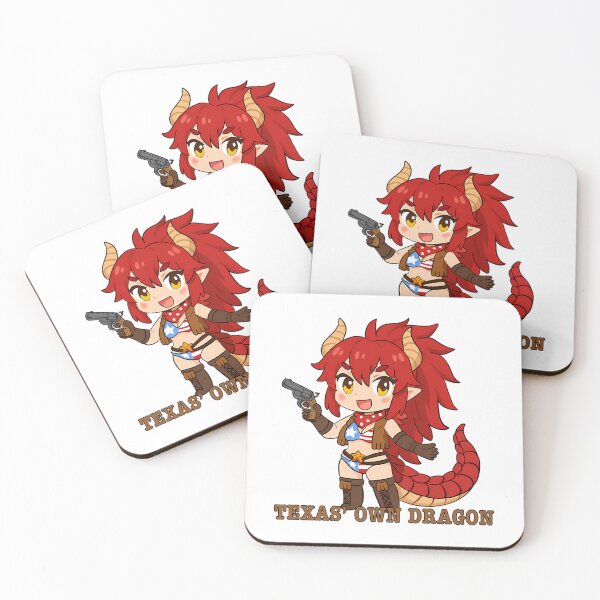 Item preview, Texas' Own Dragon Zentreya Chibi Sticker Design (Texas Bikini Edition) designed and sold by EdieSeal.