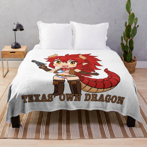 Item preview, Texas' Own Dragon Zentreya Chibi Sticker Design (Texas Bikini Edition) designed and sold by EdieSeal.